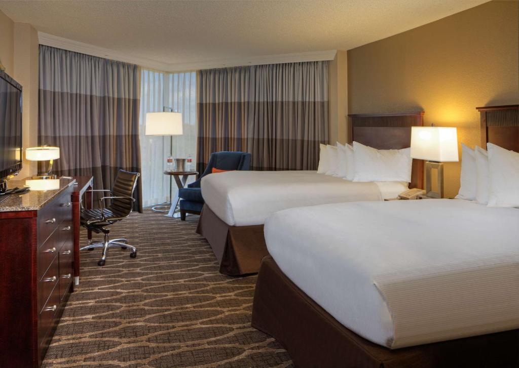 Hilton Houston Westchase - Camera Doppia Executive Con Due Letti Matrimoniali