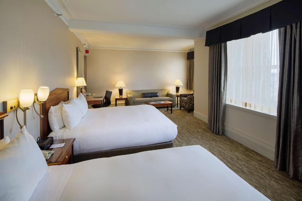 Hilton Cincinnati Netherland Plaza - Mini Suite Con Due Letti Matrimoniali