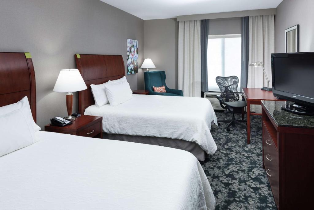 Hilton Garden Inn Lake Forest Mettawa - Chambre Queen Avec Deux Lits Queen