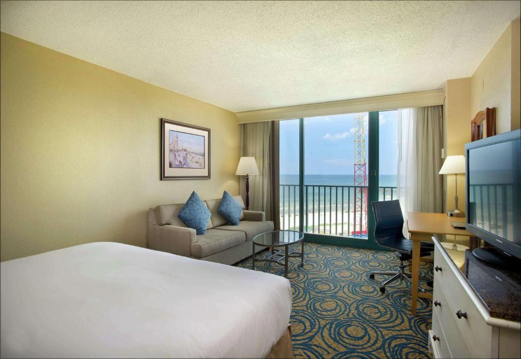 Hilton Daytona Beach Resort - Kamer Met Uitzicht Op Het Zwembad