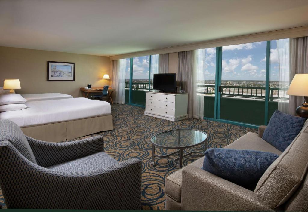 Hilton Daytona Beach Resort - Queen Room Met Sunset View
