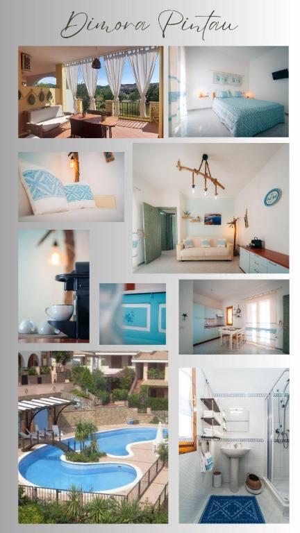 The swimming pool at or close to Dimora Pintau in residence con piscina privata
