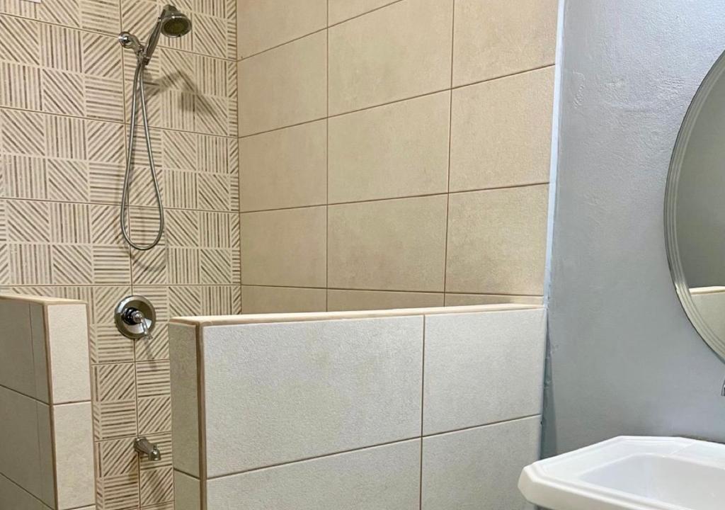 Koupelna v ubytování Caspian Villa