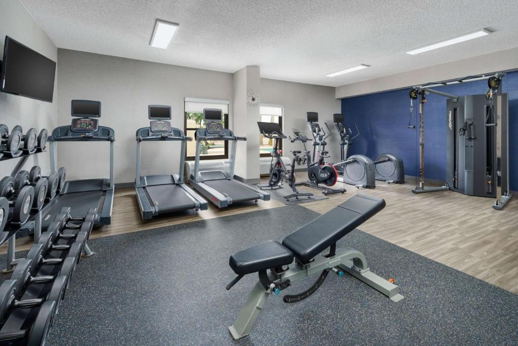 Fitness centrum a/nebo fitness zařízení v ubytování Hampton Inn Phoenix-Chandler