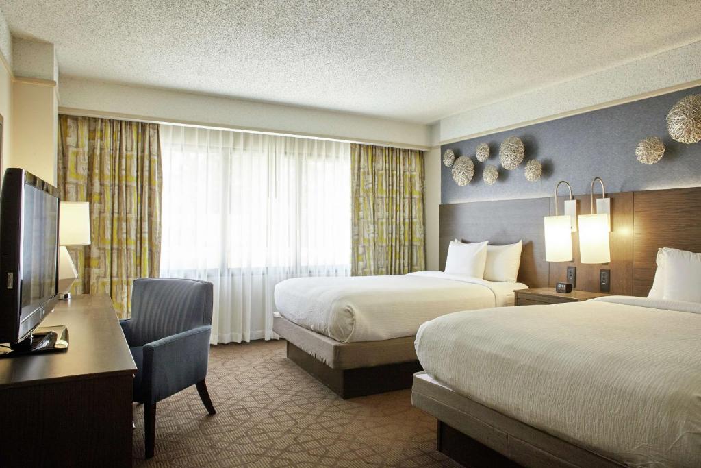 Embassy Suites by Hilton Atlanta Galleria - Suite Met Twee Queen Beds - Mobility Access/Non-Sroking