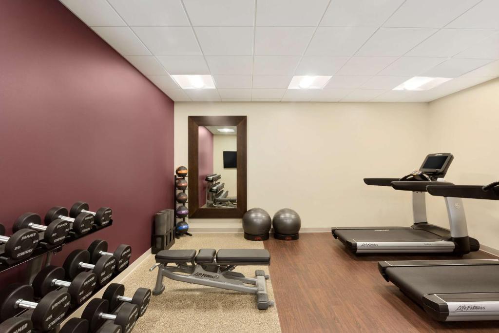 Fitness centrum a/nebo fitness zařízení v ubytování Embassy Suites by Hilton Phoenix Downtown North