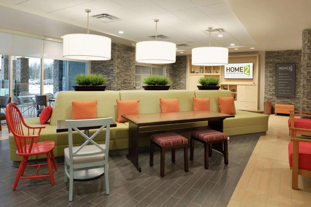 Posezení v ubytování Home2 Suites by Hilton Anchorage/Midtown