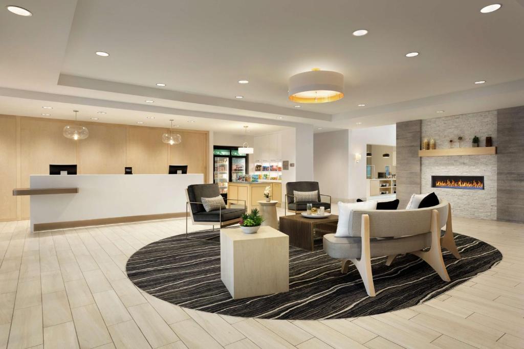 Posezení v ubytování Homewood Suites By Hilton SLC/Draper