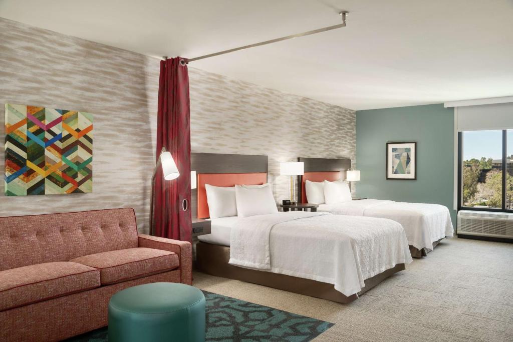 Home2 Suites By Hilton Woodland Hills Los Angeles - Suite Estudio Con Dos Camas Queen