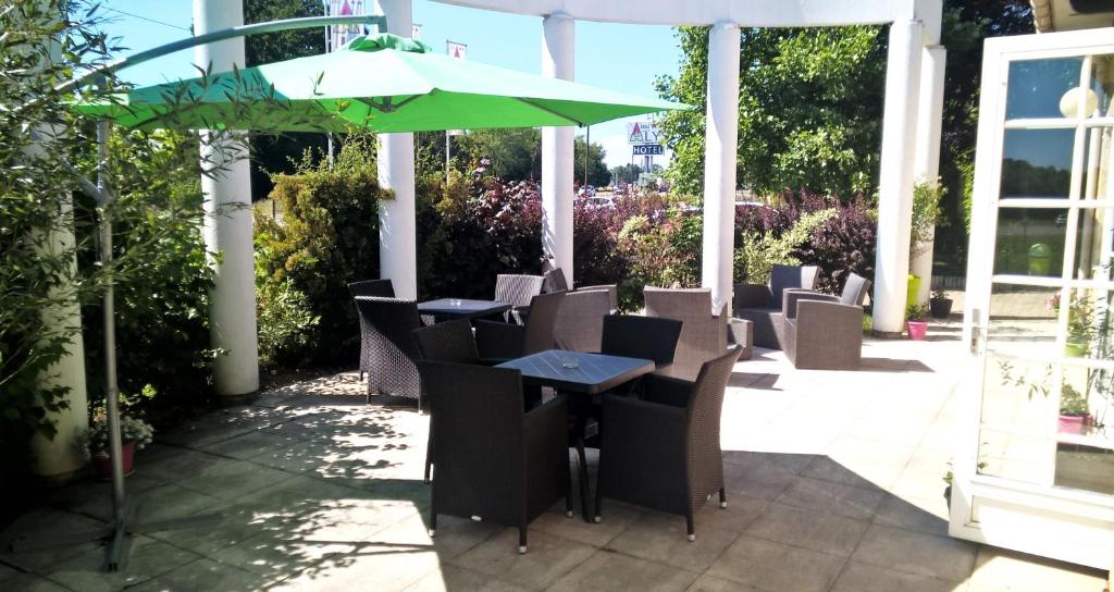 Zahrada ubytování Contact Hôtel ALYS Bourg en Bresse Ekinox Parc Expo