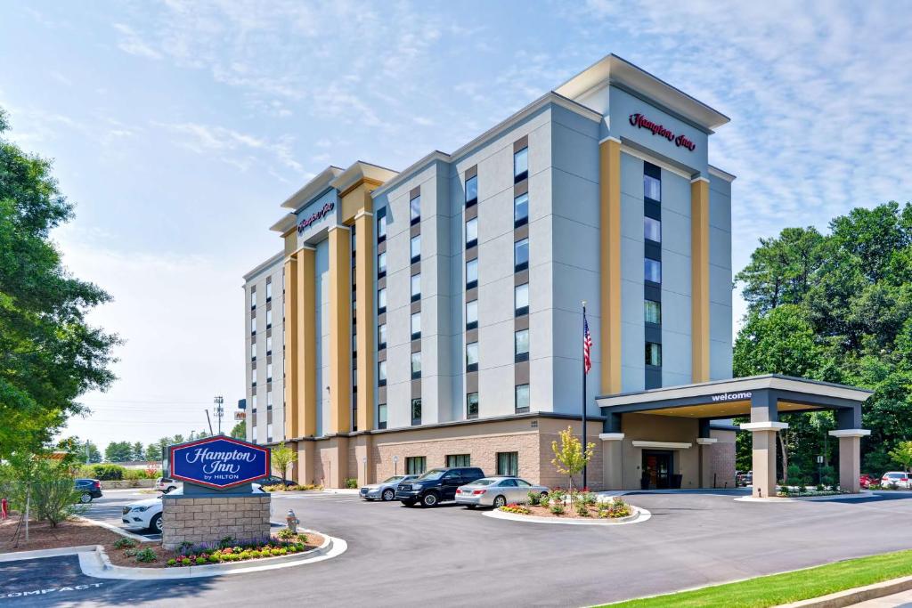 a rendering of the hampton inn suites hotel w obiekcie Hampton Inn Atlanta Kennesaw w mieście Kennesaw