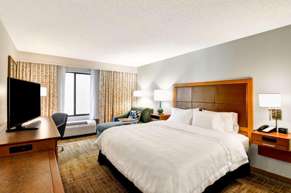 Hampton Inn Boca Raton - Kamer Met Kingsize Bed - Niet-Rokers