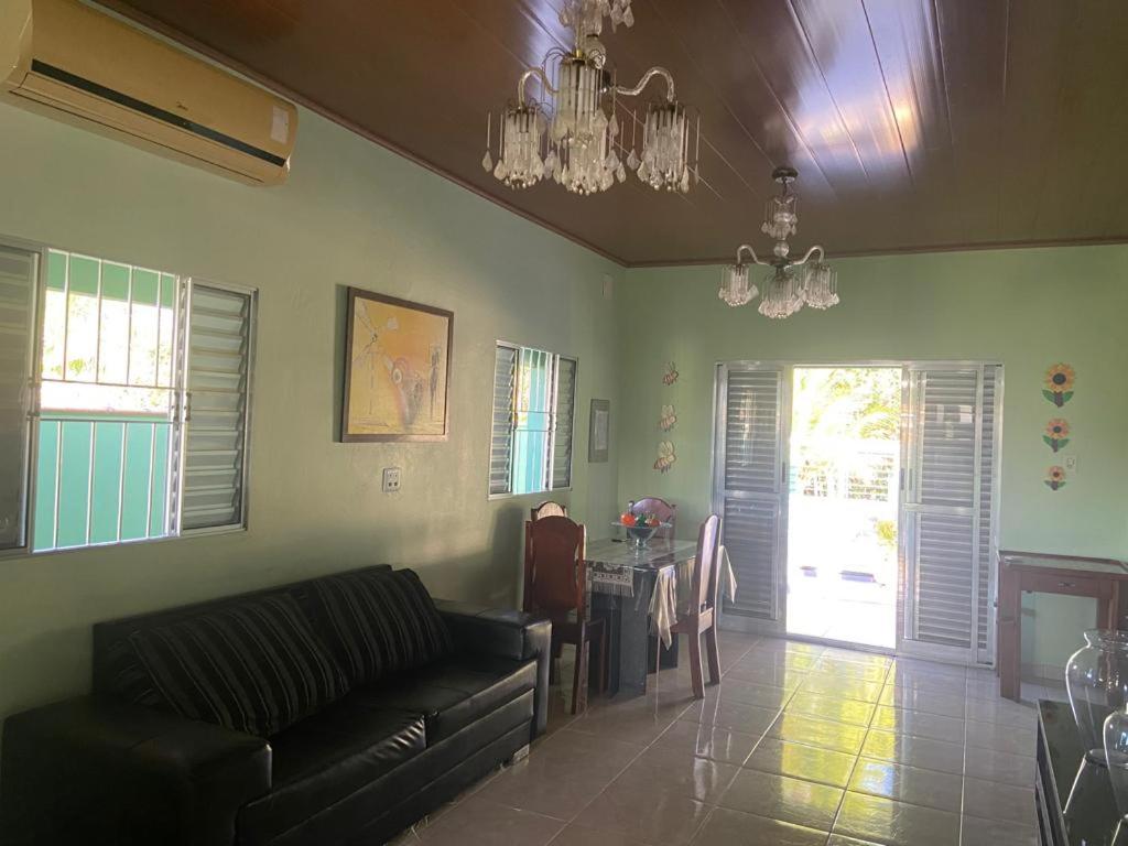 Posezení v ubytování Residencial das Cachoeiras