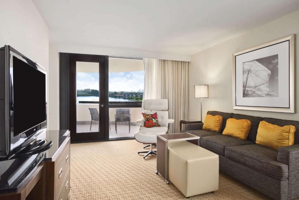 Hilton Miami Airport Blue Lagoon - 带Balcony的单层套房套房
