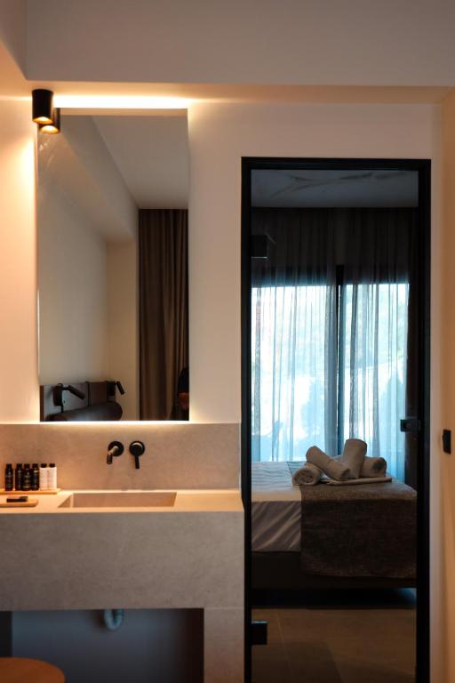 Postel nebo postele na pokoji v ubytování LAN-GO SIVOTA Luxury Living