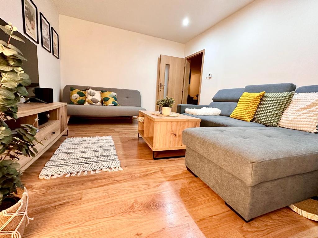 Posedenie v ubytovaní Apartmán Hlboký potok