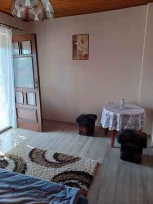 Posteľ alebo postele v izbe v ubytovaní Holiday home Balatonkeresztur 12