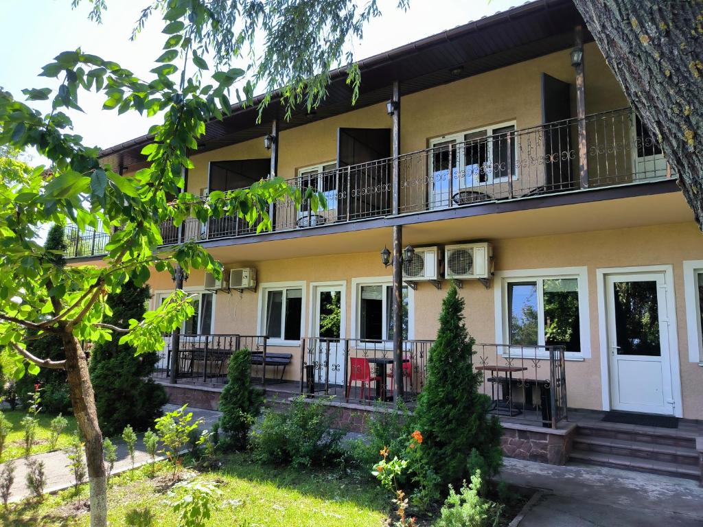 Budova, kde se hotel nachází