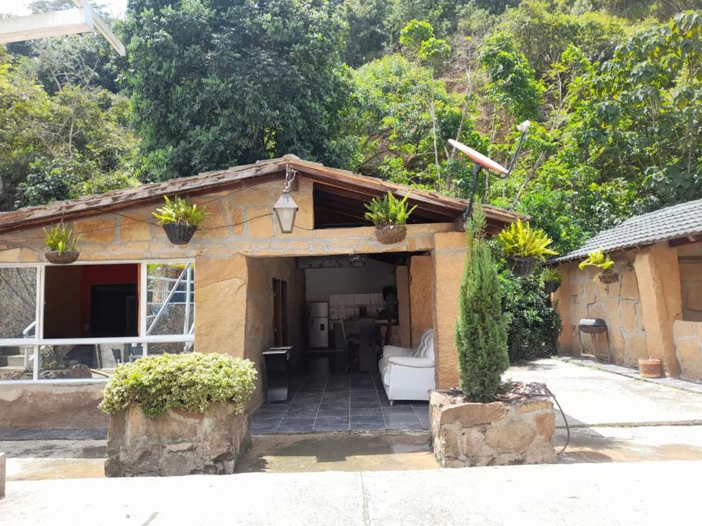 barichara hotel cabañas villa Camargo - 標準的なファミリールーム