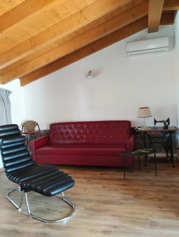 Posezení v ubytování Agriturismo Scribano