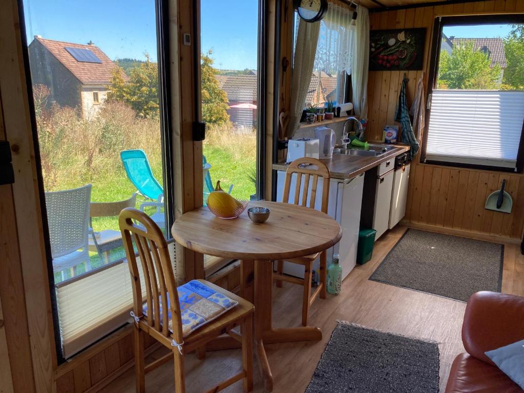 Kuchyň nebo kuchyňský kout v ubytování Tiny House Anneliese Hunde okay