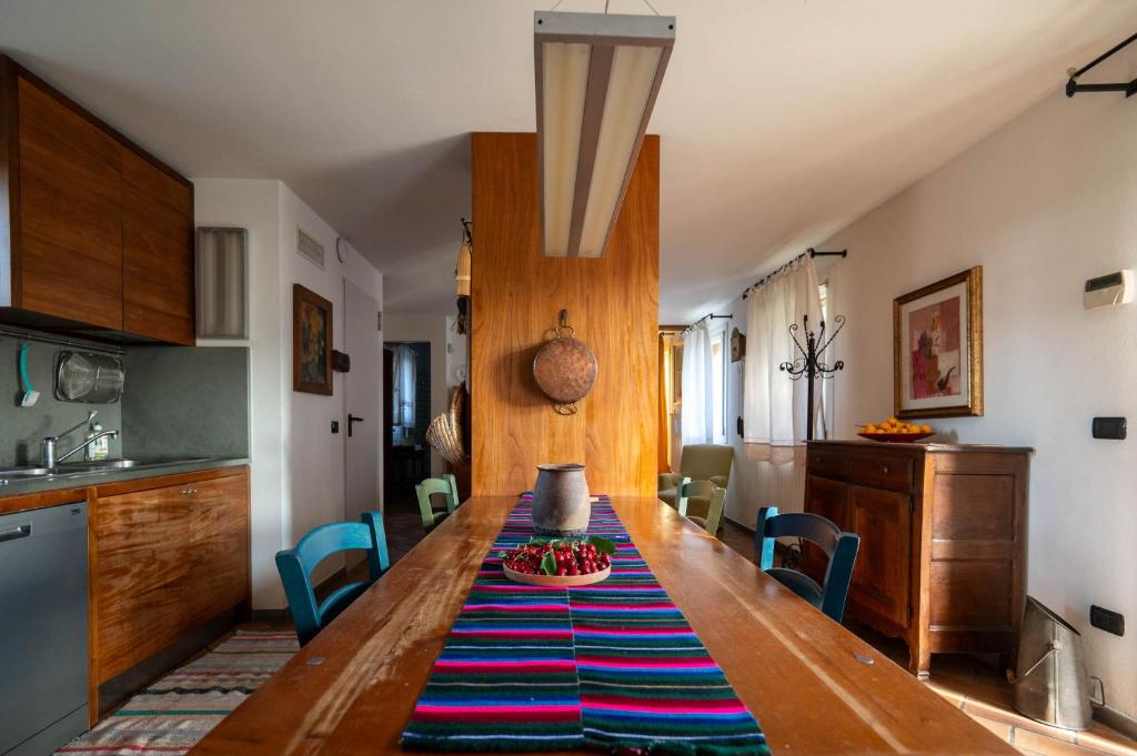 Kuchyň nebo kuchyňský kout v ubytování Agriturismo Terre Bianche