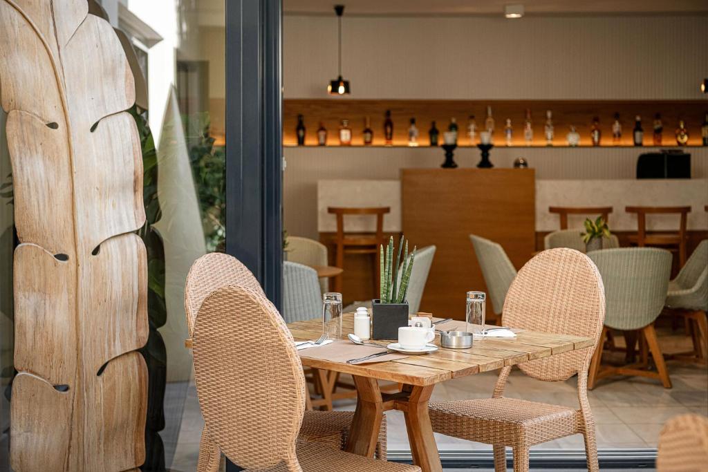 Posezení v ubytování Avra City Boutique Hotel