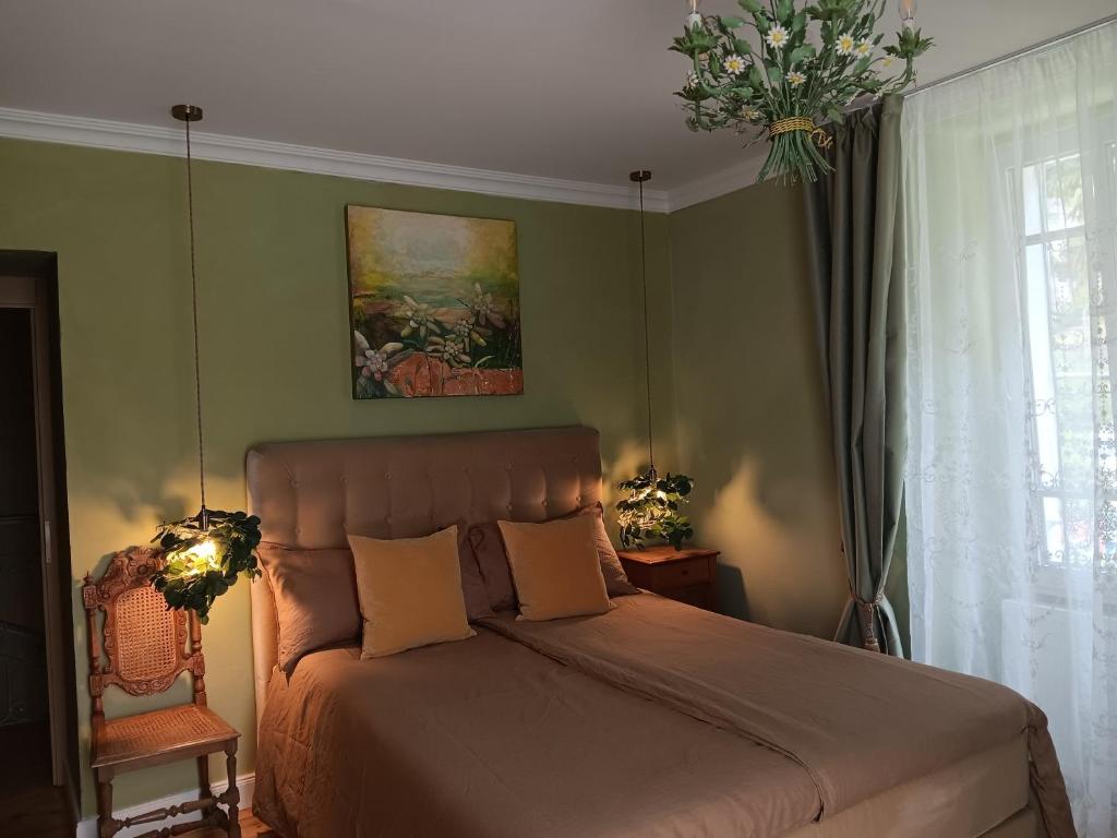 Postel nebo postele na pokoji v ubytování CASA BELGERI - Bed & Breakfast