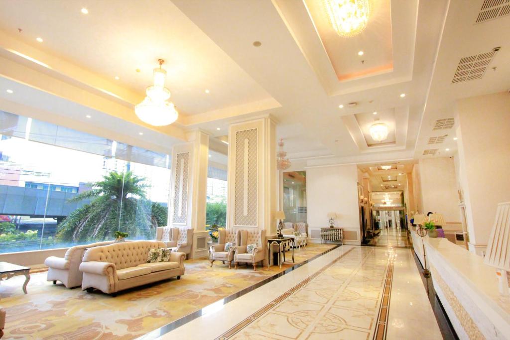 Posezení v ubytování The Bazaar Hotel Bangkok
