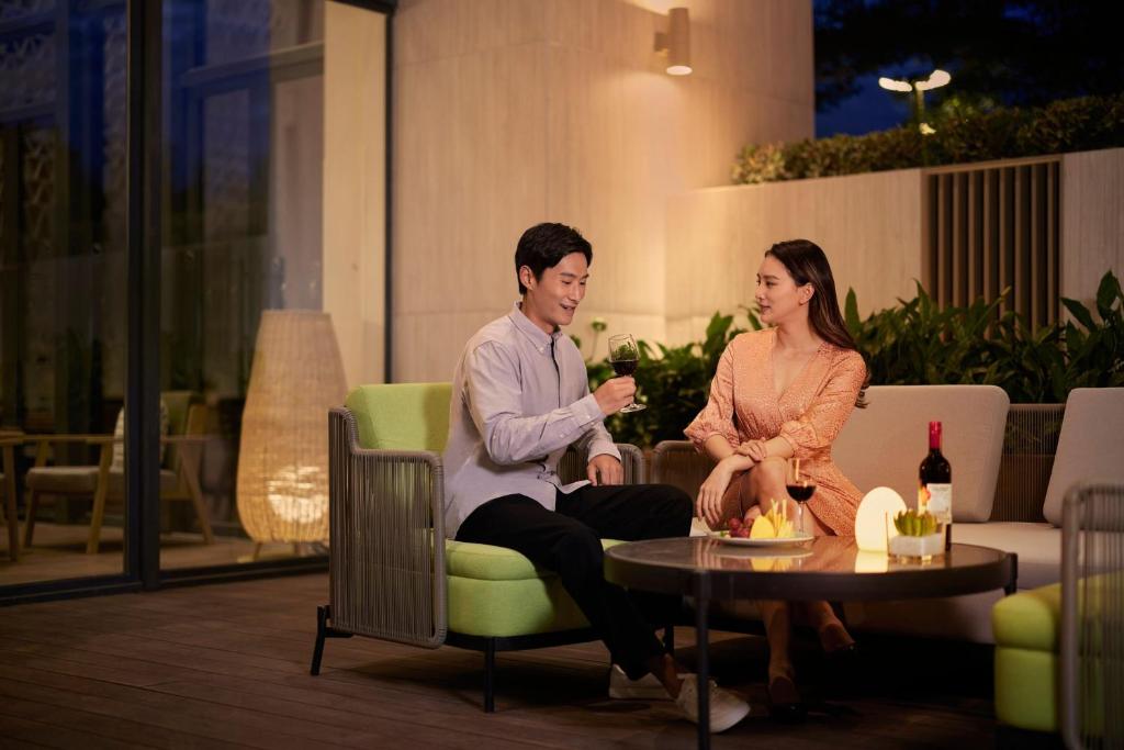 Hosté ubytování Element Xiamen Tong'an