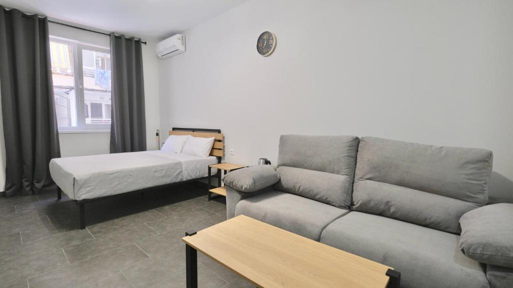 Posezení v ubytování Hostal Lavela