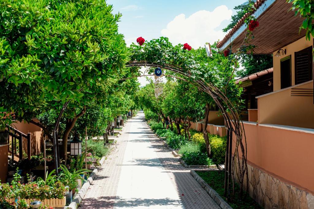 Zahrada ubytování Ozlem Garden Hotel