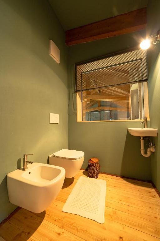 Maso Torbiera- Rural and Mountain lodging - Superior Large Double Room With Mountain View