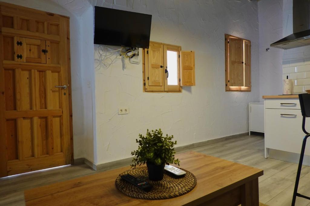 TV a/nebo společenská místnost v ubytování Apartamento AstaRegia