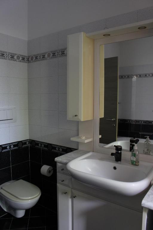 Koupelna v ubytování Casa Maria-Appartamento in Villa