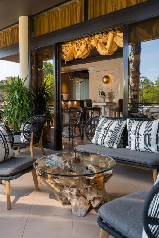Posezení v ubytování Hotel Mazzanti