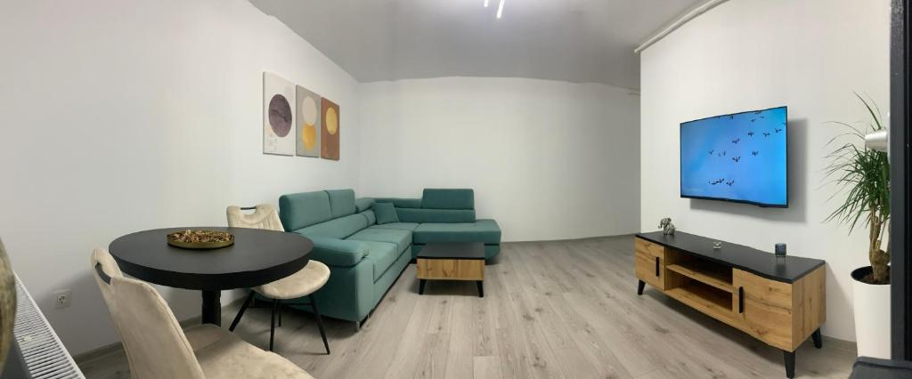 Istumisnurk majutusasutuses New Apartment Trivale Park