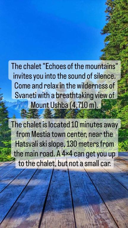Echoes of the mountains, Mestia – Updated 2023 Prices