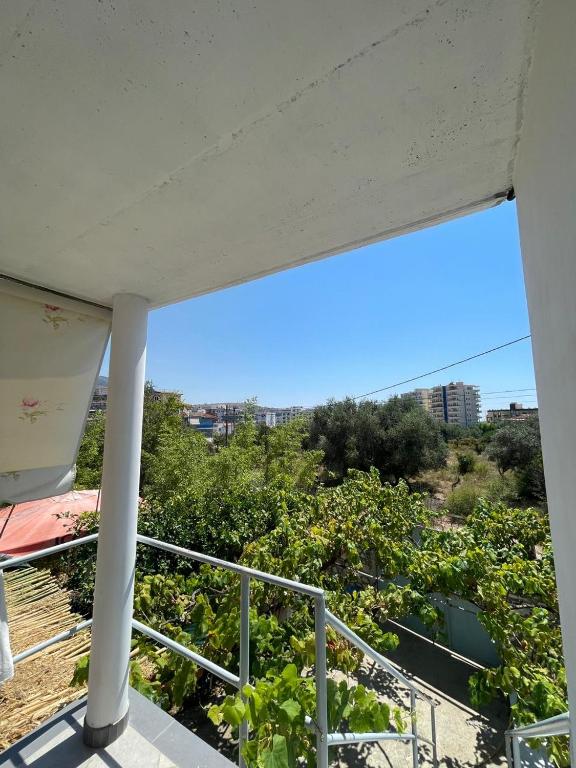 Balkón nebo terasa v ubytování Little himara 1