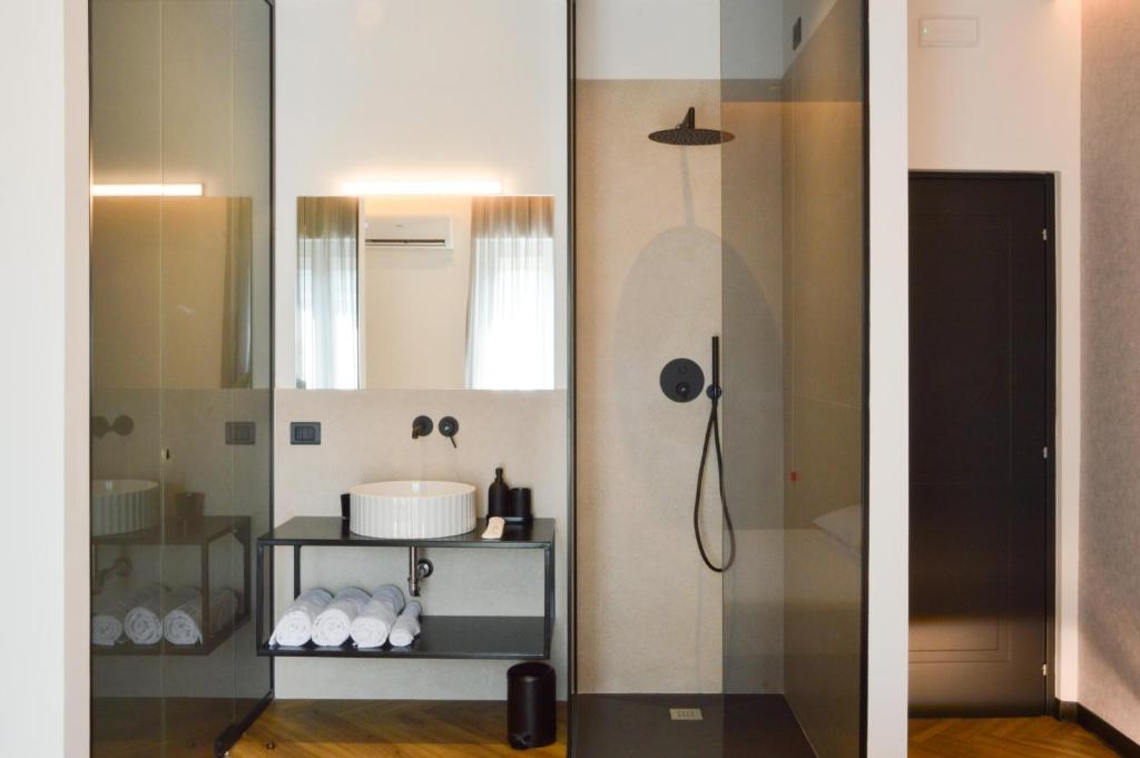 Koupelna v ubytování Adriatic Luxury Suites
