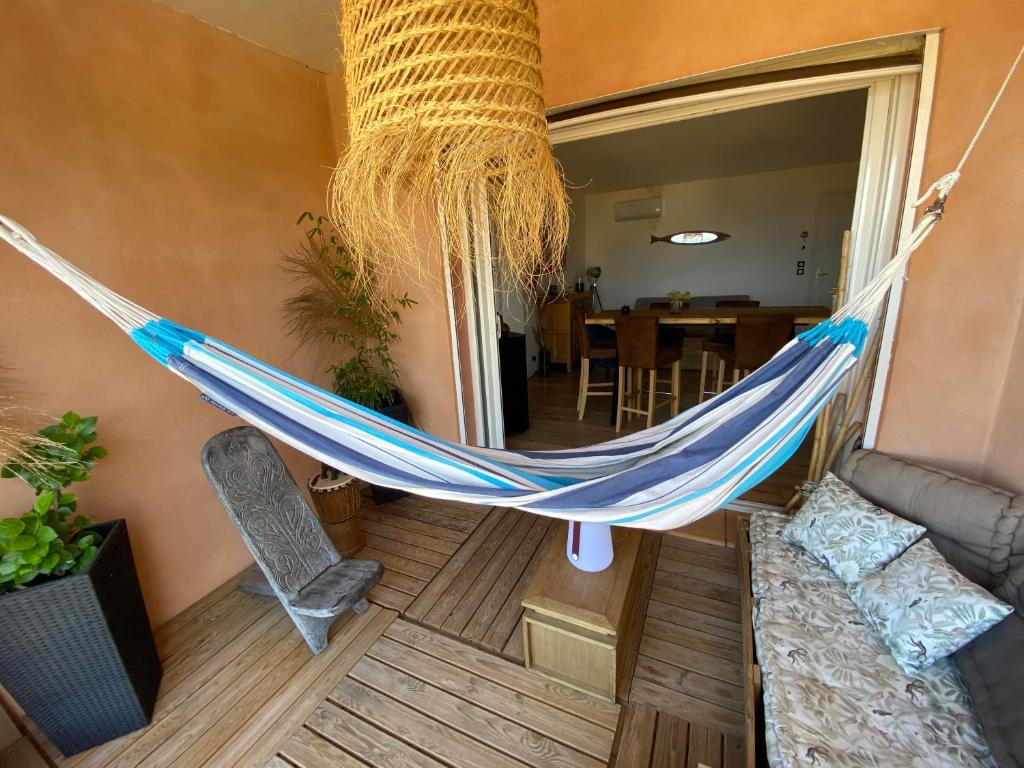 Patio nebo venkovní prostory v ubytování Sérénité & vue sur MER