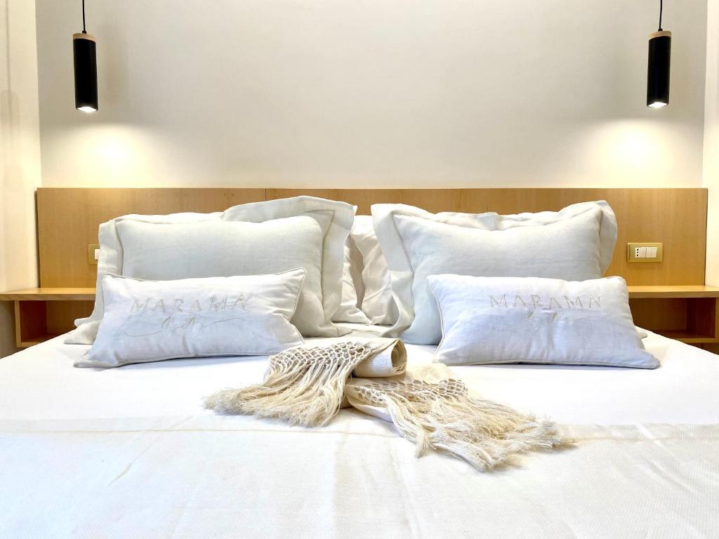 Postel nebo postele na pokoji v ubytování Maramà B&B Sorrento