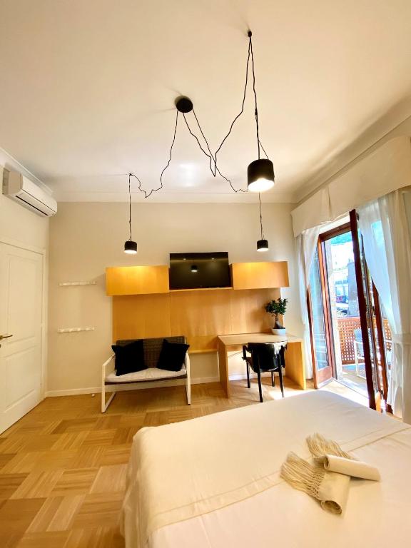 Postel nebo postele na pokoji v ubytování Maramà B&B Sorrento