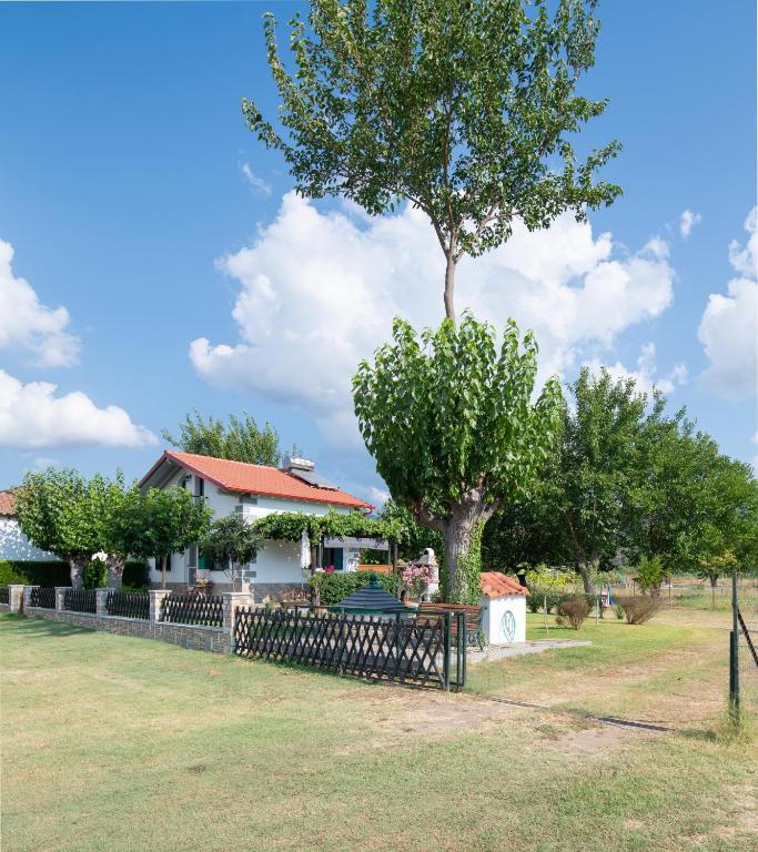 Zahrada ubytování Pratsas House