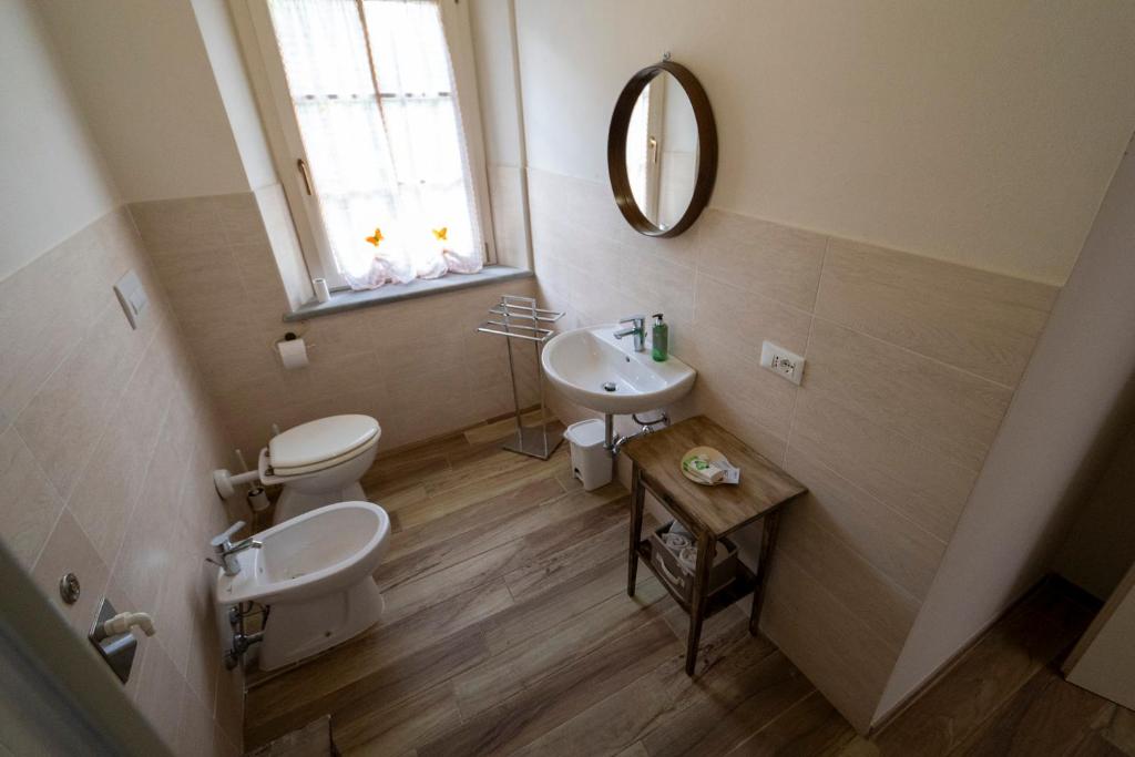 Koupelna v ubytování Corte Volpe Home