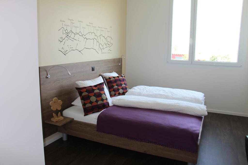 Postel nebo postele na pokoji v ubytování B&B Hotel Peter und Paul