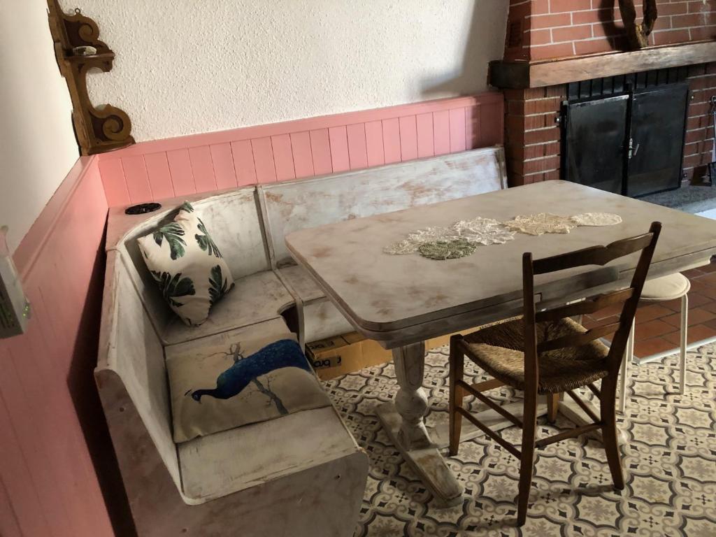 Posezení v ubytování Casa dell'Arte