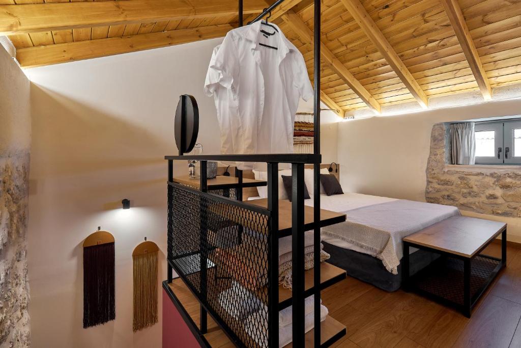 Postel nebo postele na pokoji v ubytování Vin Dimora Suites