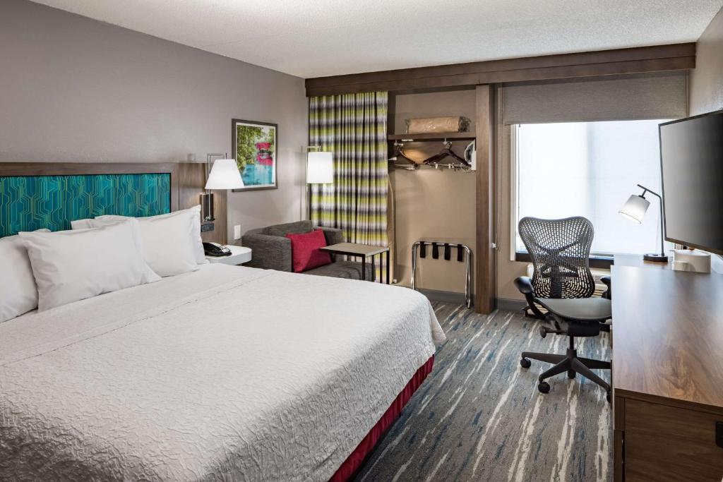 Hampton Inn Bentonville-Rogers - Executive King Room Met Bankbed - Niet -roken