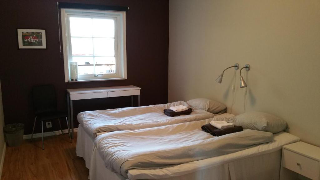 Postel nebo postele na pokoji v ubytování Hotel Dalhem